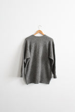 pebble shetland wool sweater