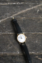 eclipse leather band vintage watch