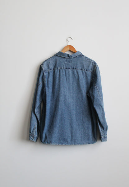 hudson falls denim work shirt