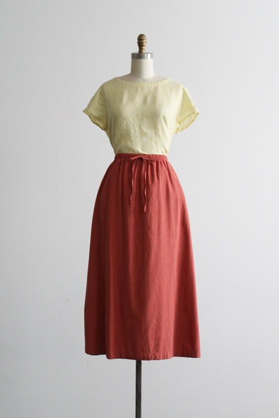 sienna midi skirt