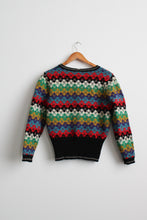 wool argyle sweater