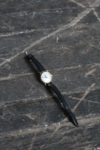 eclipse leather band vintage watch