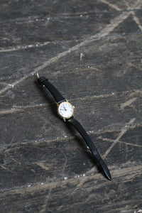 eclipse leather band vintage watch