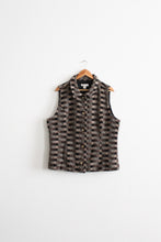 checkerboard vest
