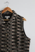 checkerboard vest