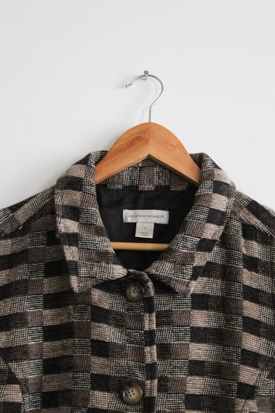 checkerboard vest