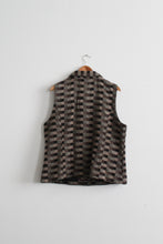 checkerboard vest