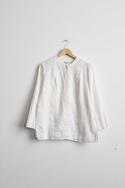 cloud linen button up