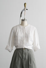 cloud linen button up