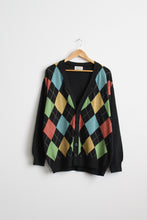 argyle grandpa sweater