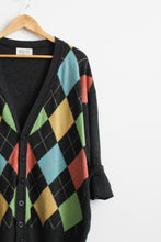 argyle grandpa sweater