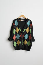 argyle grandpa sweater