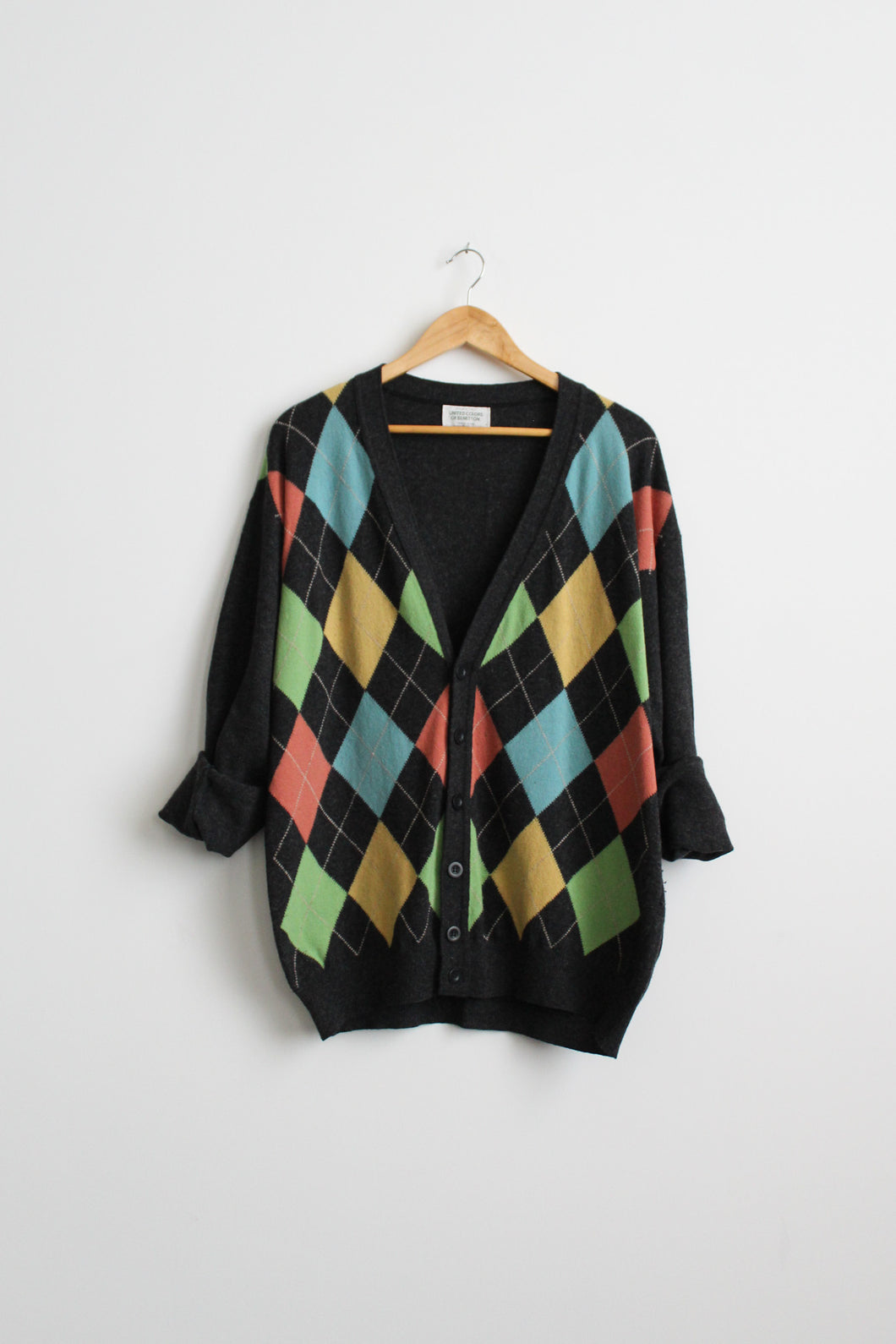 argyle grandpa sweater