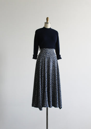 constellation midi skirt