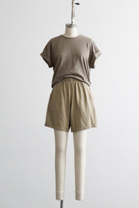 pebble cotton shorts