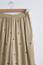 fawn dot trousers