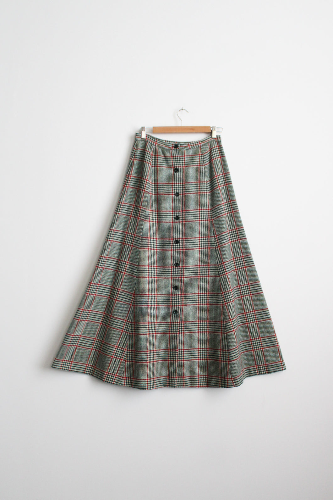 spruce wool maxi skirt