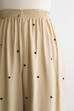 fawn dot trousers