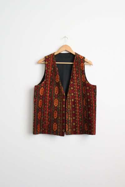 1970s tapestry vest