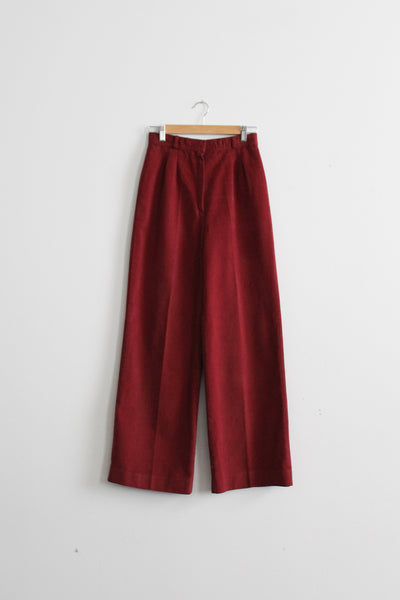 rosewood cotton trousers