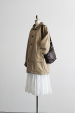 walnut leather shoulder bag