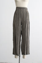 graphite striped trousers