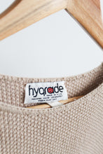 putty seed stitch sweater