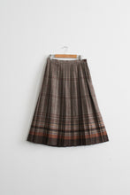 scholastic wool midi skirt