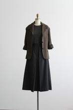 card catalog wool blazer