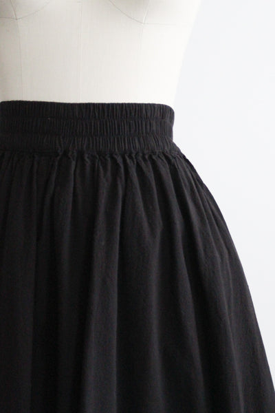 inkwell cotton midi skirt