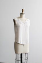 featherveil lace-trimmed tank