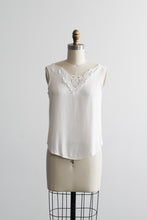 featherveil lace-trimmed tank