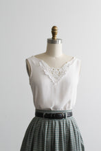 featherveil lace-trimmed tank