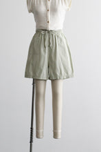 mintleaf cotton shorts