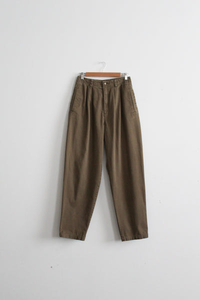 mossbed cotton trousers