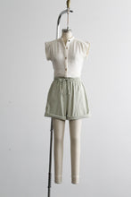 mintleaf cotton shorts