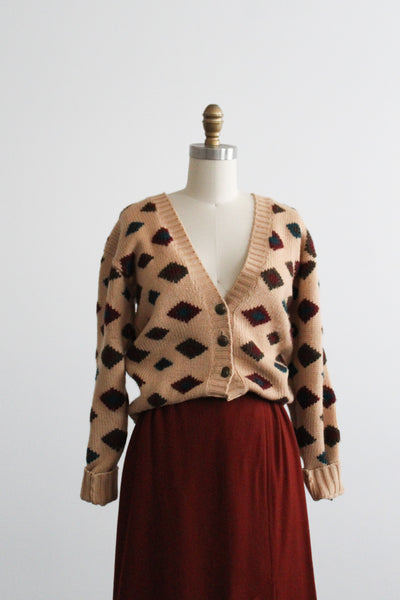 marquise wool cardigan