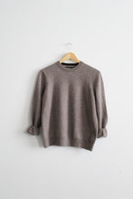 almond wool pullover