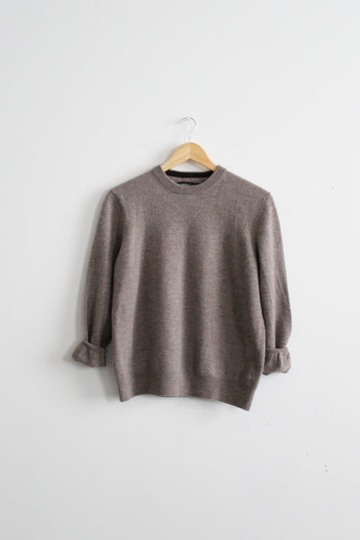 almond wool pullover
