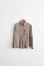 seagrass silk button up