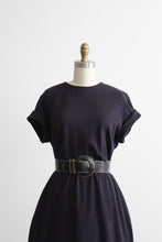 wide ashblack leather belt