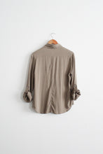 seagrass silk button up