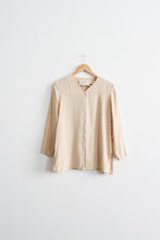 bone silk button up