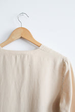 bone silk button up