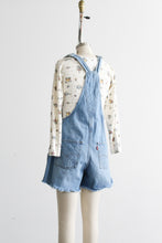 driftwood short overalls