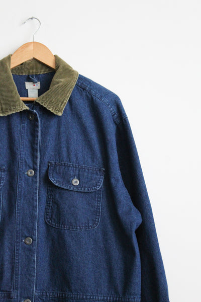 big sur denim chore coat