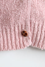 ballet pink cotton button up
