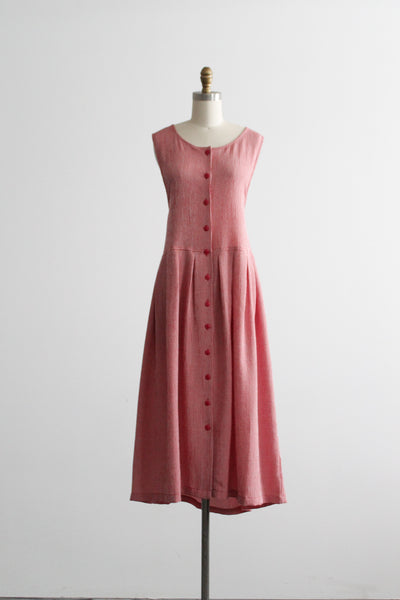 cardinal gingham market dress