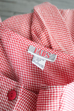 cardinal gingham market dress