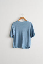 bluebell silk button up